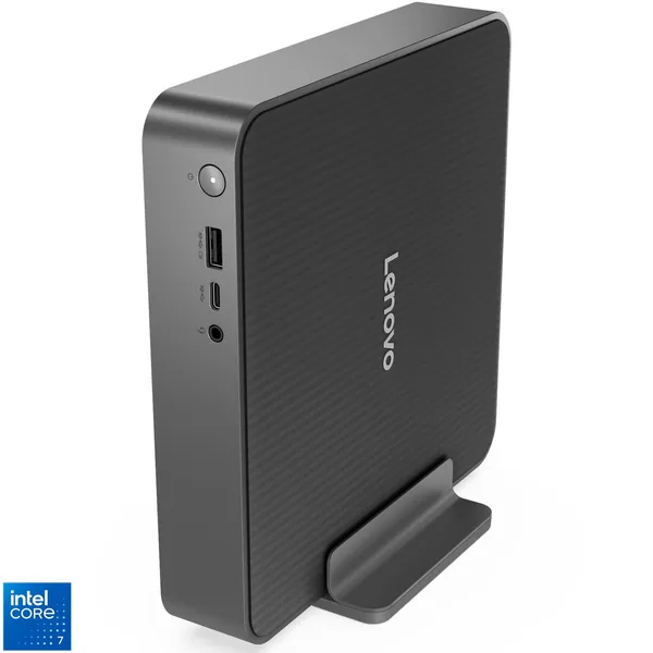 Mini PC Lenovo IdeaCentre Mini 01IRH10R cu procesor Intel Core 7 240H pana la 5.2GHz