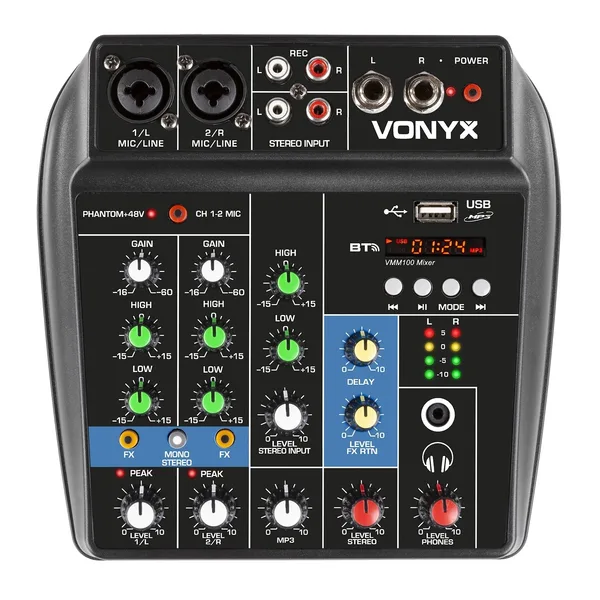 Mixer audio cu 3 canale