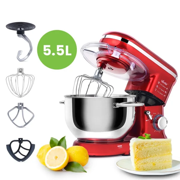 Mixer cu bol de 5.5L din inox
