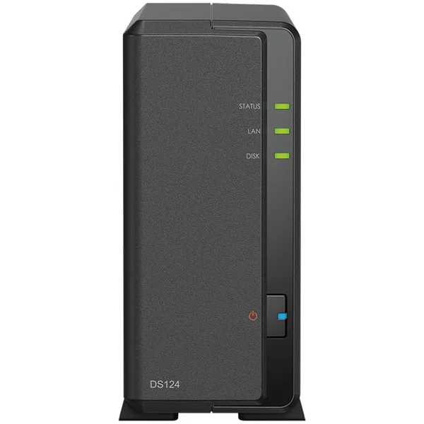 Network Attached Storage Synology DiskStation DS124 cu procesor Realtek RTD1619B 1.7GHz