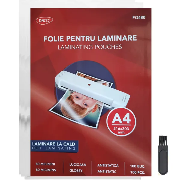 Pachet Folie laminare A4