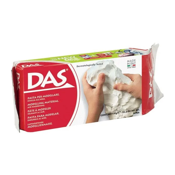 Pasta modelaj alb 500g DAS