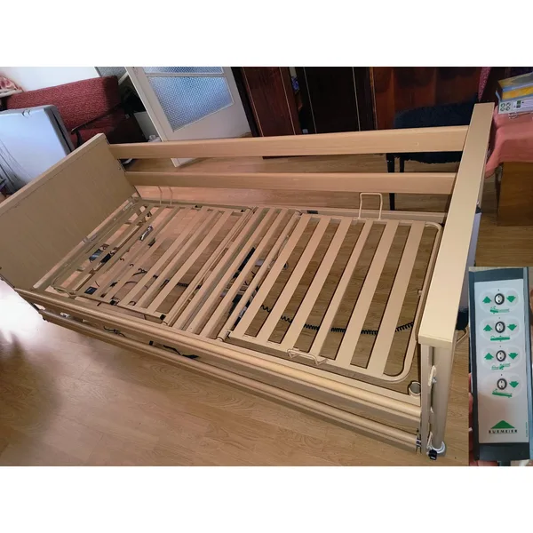 Pat spital medical AKS electric 3 functii cu telecomanda