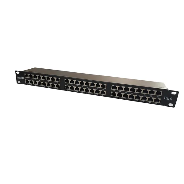 Patch Panel 19" cat6 LanKATT FTP/STP 48port x RJ45