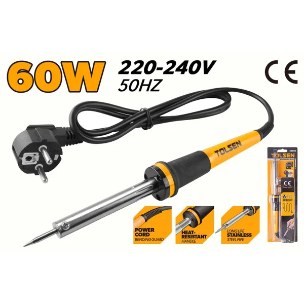 Pistol de lipit electric (letcon) TOLSEN INDUSTRIAL 60 W