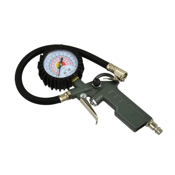 Pistol de umflat cu manometru Geko G01101