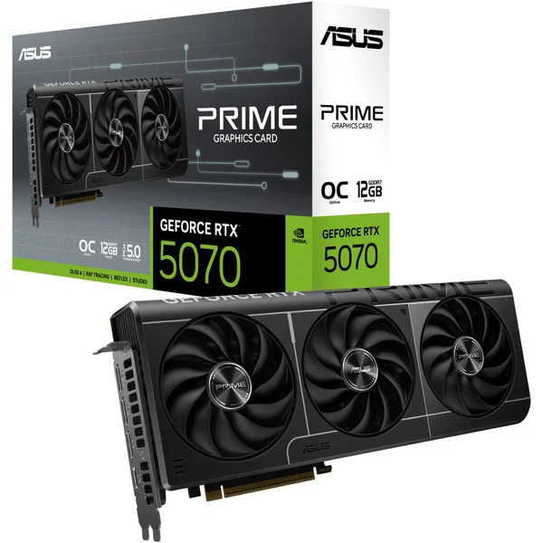 Placa video ASUS PRIME GeForce RTX 5070 OC Edition