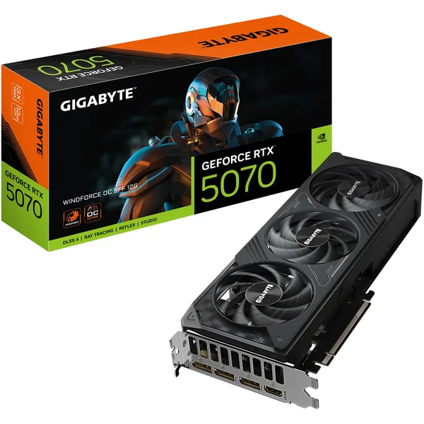 Placa video GIGABYTE GeForce RTX 5070 WINDFORCE OC SFF
