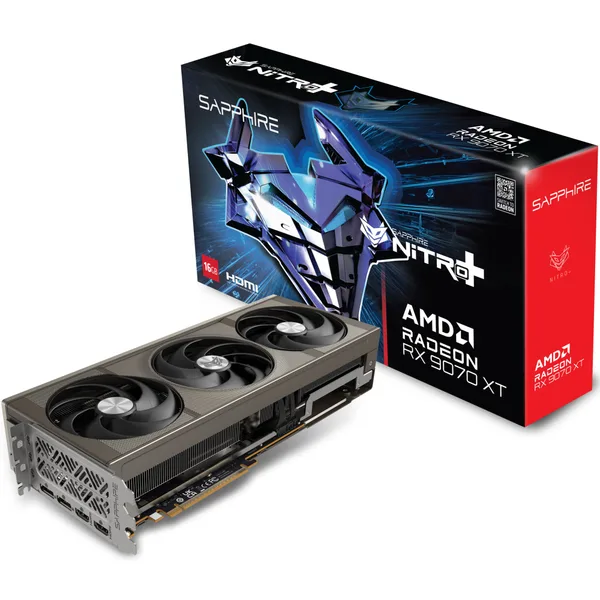 Placa video SAPPHIRE NITRO+ AMD RADEON RX 9070 XT GAMING OC
