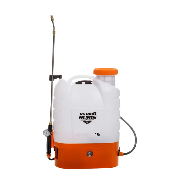 Pompa electrica de stropit cu presiune pe acumulator Ruris RS 1800