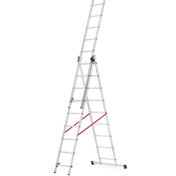 Scara aluminiu 3 tronsoane 3x9 trepte