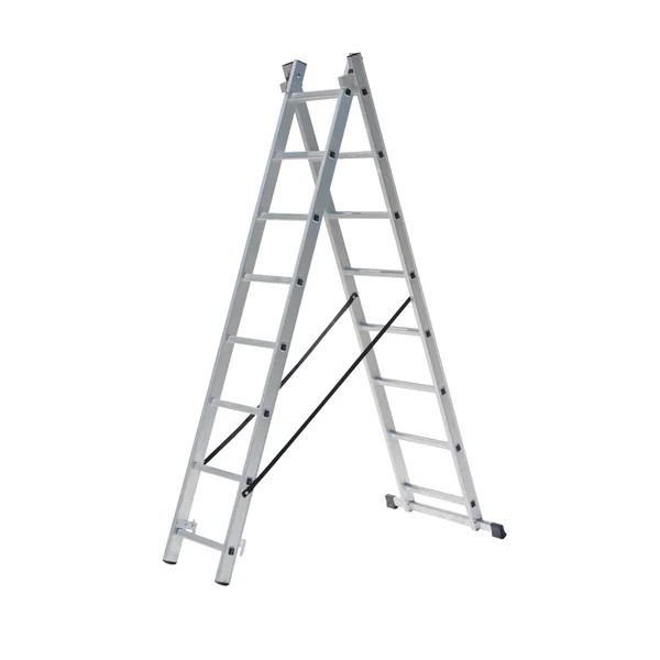 Scara STRATEGIC din aluminiu 2 tronsoane 2x7 trepte
