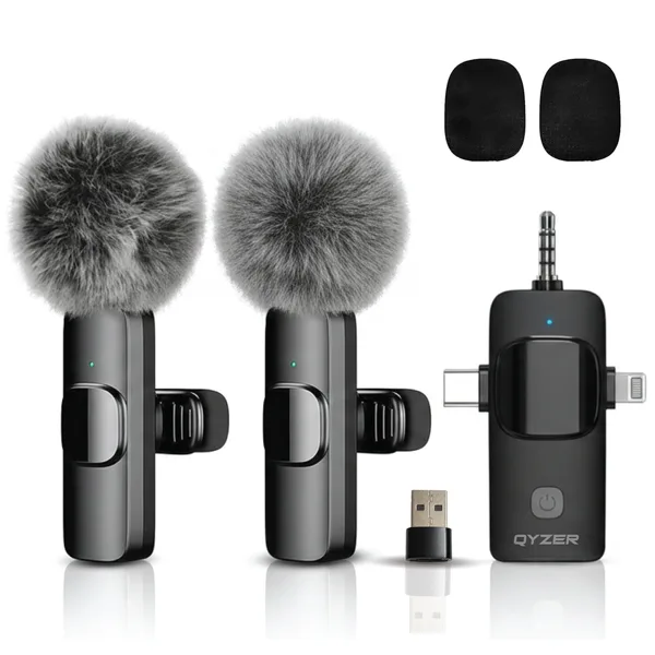 Set 2 Microfoane Lavaliera Profesionale