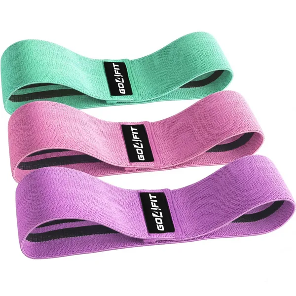 Set 3 Benzi Elastice din Material Textil GO4FIT