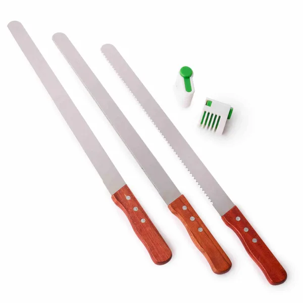 Set 3 Cutite Profesionale lungime mare 47.5 cm pentru Cofetarie si Patiserie
