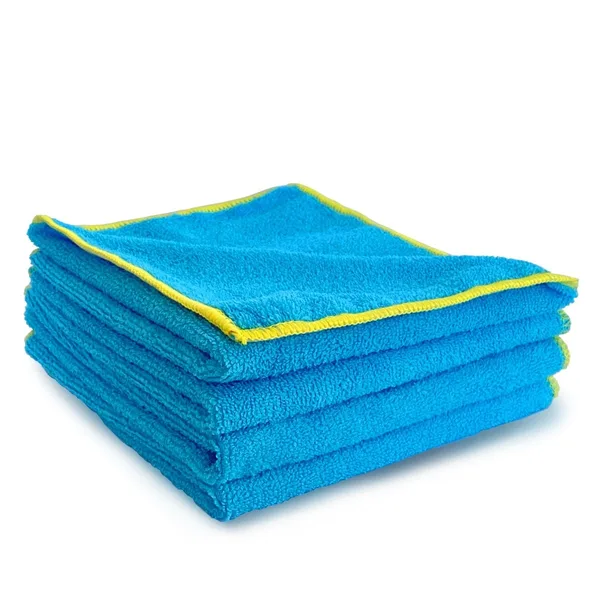 Set 4 Buc Lavete Microfibra 40x40cm Profesionale - Panza Microfibra Detailing Auto