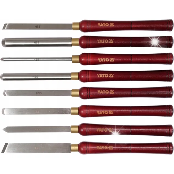 Set 8 cutite strung Yato HSS 4341