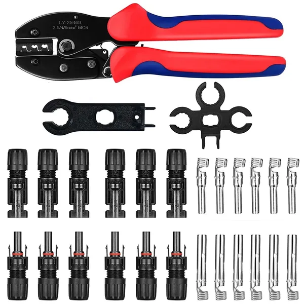 Set cleste pentru sertizare solara MC4
