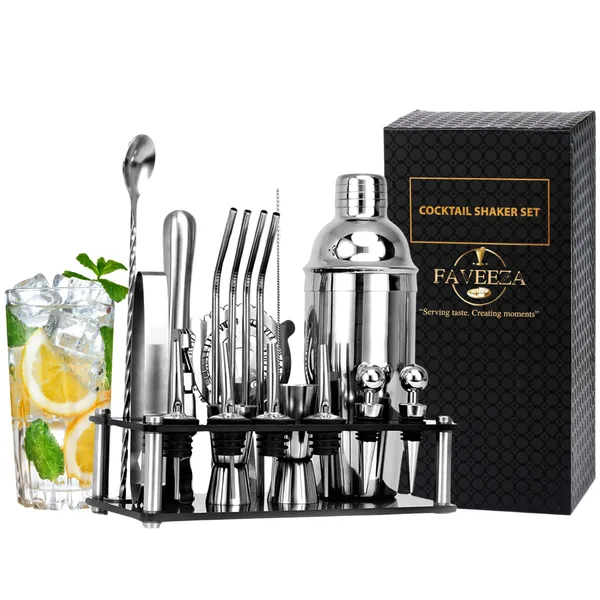 Set Cocktail Profesional 20 Piese FAVEEZA