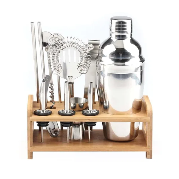 Set Cocktail Shaker Kit pentru barmani 750ml