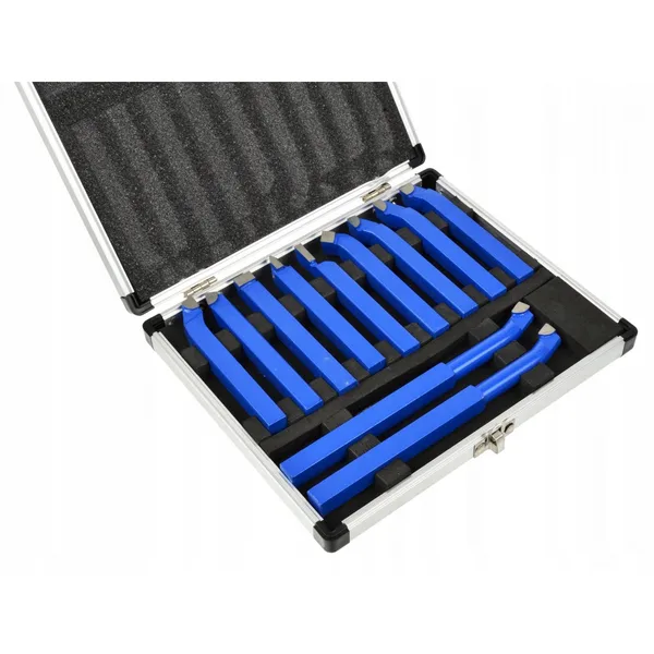 Set cutite strung instrument dalti strunjire 8x8 11piese cu valiza (S10881)