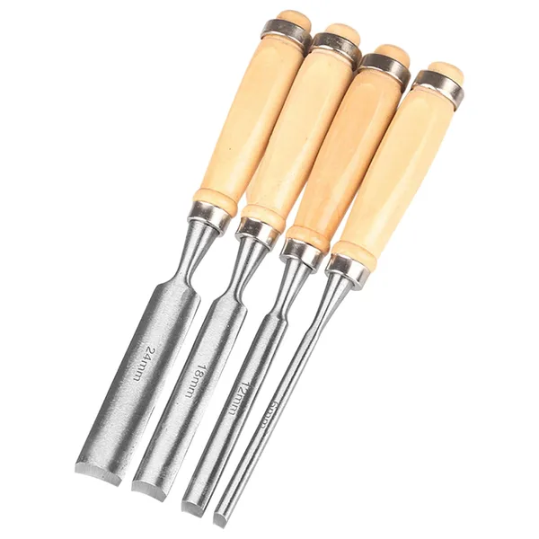 Set de 4 dalti pentru sculptura in lemn Corenia QRE-5213506