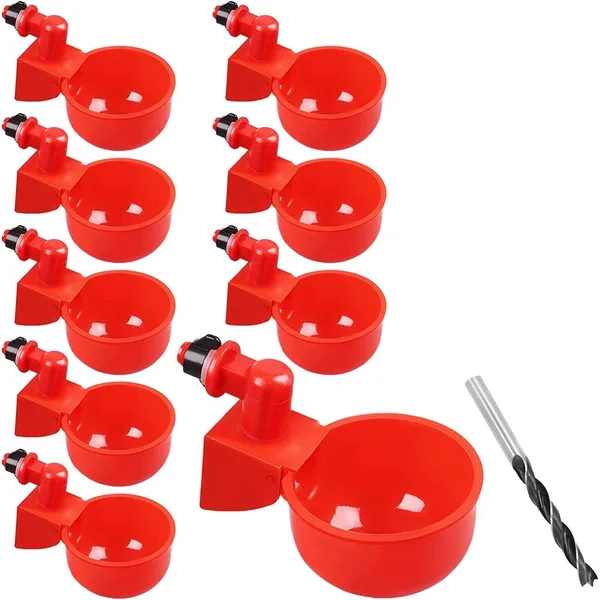 Set de 9 Adapatoare Automate pentru Pasari Mici de Curte: Rate