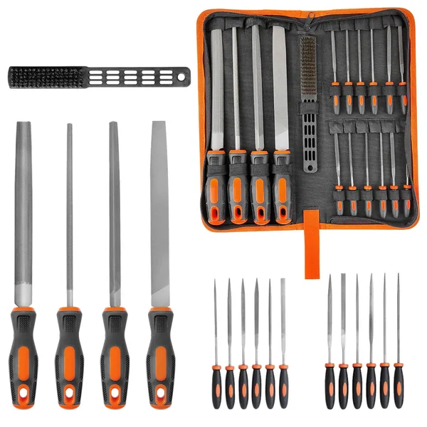 Set de pile metalice 18 piese