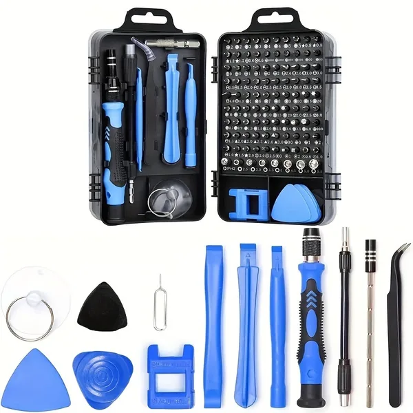 Set de surubelnite de precizie 115 in 1