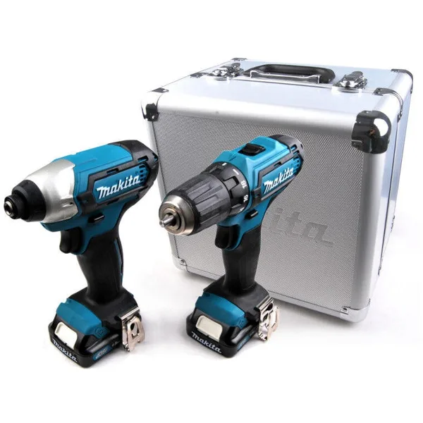 Set Masina de gaurit si insurubat 30 Nm + Masina de insurubat cu impact- Makita DF331DZ + 