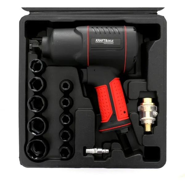 Set pistol impact pneumatic 1200 Nm 1/2"