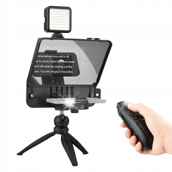 Set teleprompter pentru smartphone