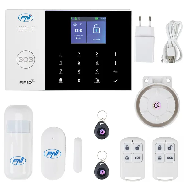 Sistem de alarma wireless PNI SafeHouse HS600 Wifi GSM 4G