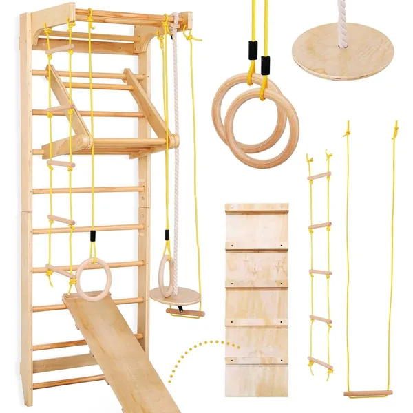 Spalier Gimnastica Multifunctional cu bara pentru tractiuni