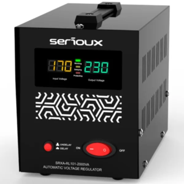 Stabilizator de tensiune cu releu Serioux SRXA-RL101-2000VA