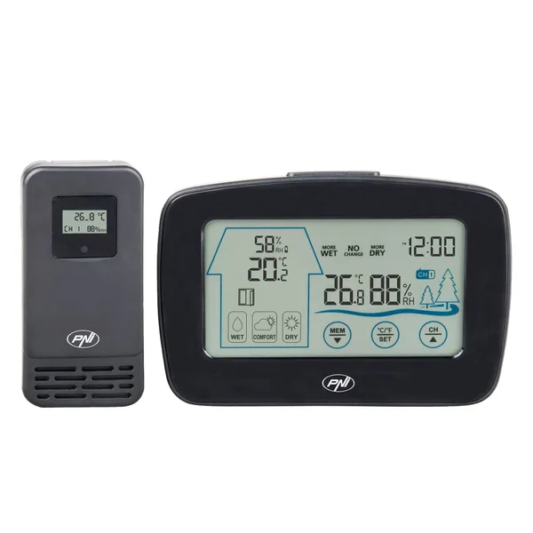 Statie meteo PNI MS500 cu senzor extern fara fir
