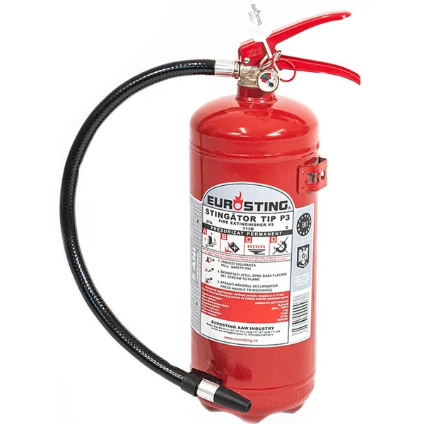 Stingator presurizat Eurosting cu pulbere tip P3