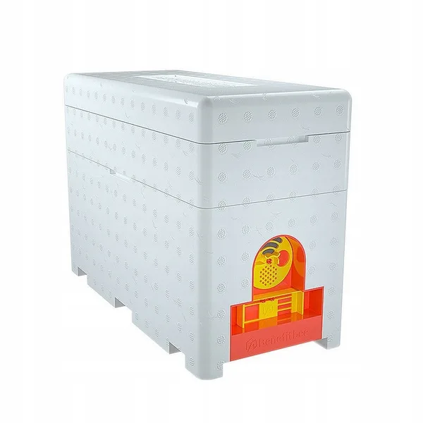 Stup polistiren BRCtech 8 rame ventilat 33x14.5x23cm