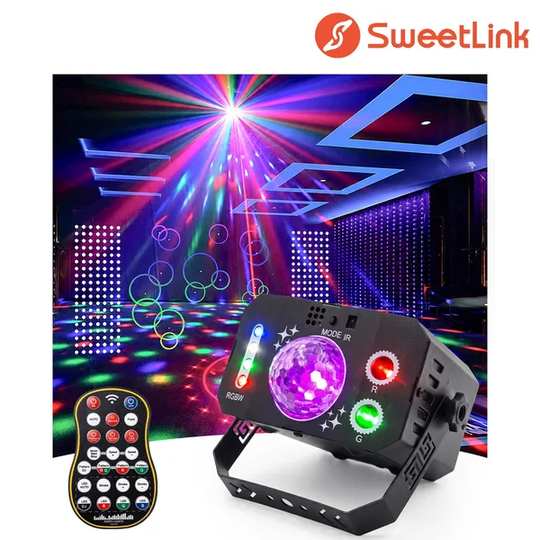 SweetLink Proiector de lumini disco， Bila disco