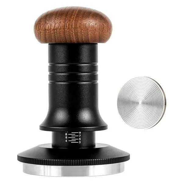 Tamper Espresso LEBLOU cu Mecanism de Presare cu Arc si reglaj Dinamometric multipunct: Fi