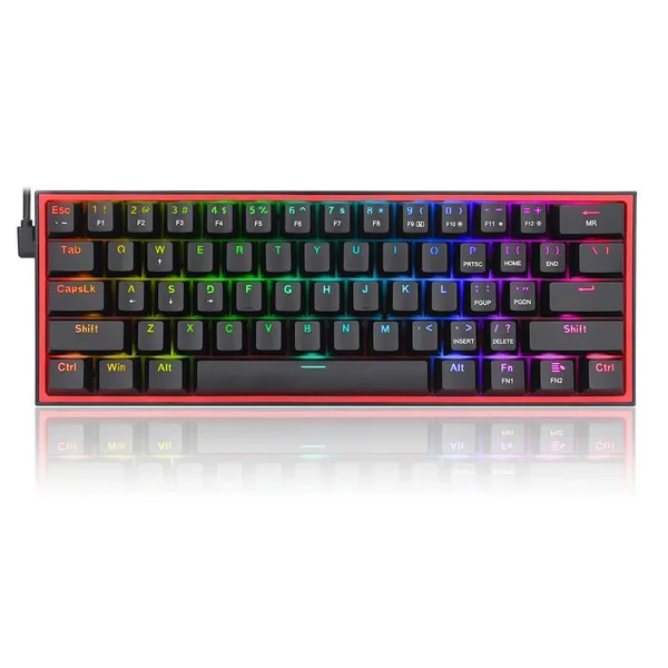 Tastatura mecanica gaming Redragon Fizz TKL K617 RGB