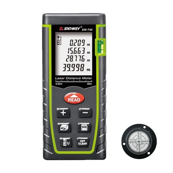Telemetru laser profesional 40 m