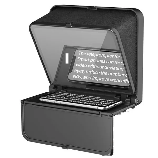 Teleprompter portabil LENSGO TC7S pentru Smartphone