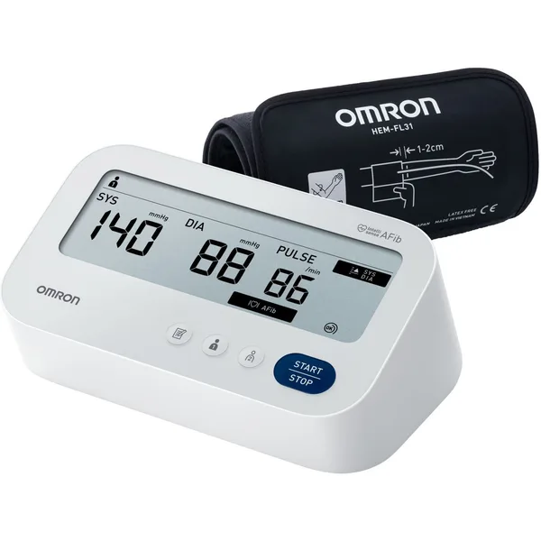 Tensiometru automat OMRON M3 Comfort Afib cu manseta de brat IntelliWrap