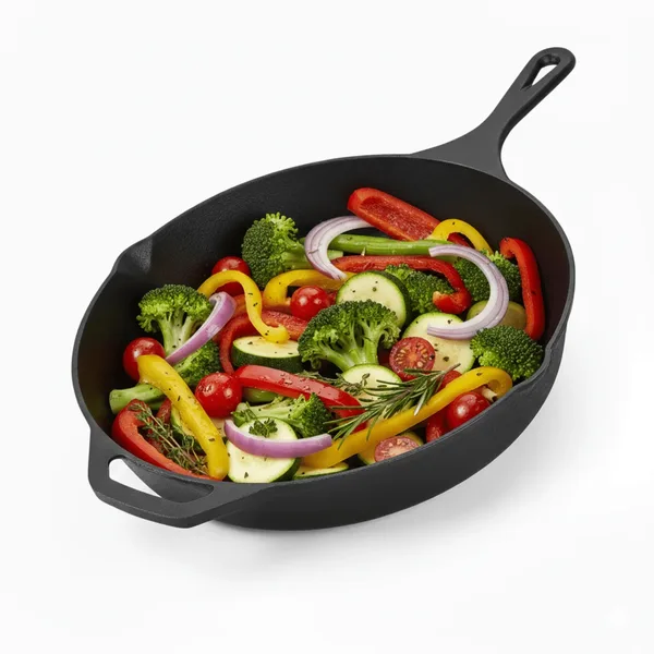 Tigaie Fonta HASEPE 26 Cm Tigaie Fonta Pentru Gatit Uniform