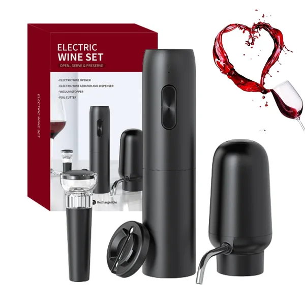 Tirbuson electric automat pentru vin