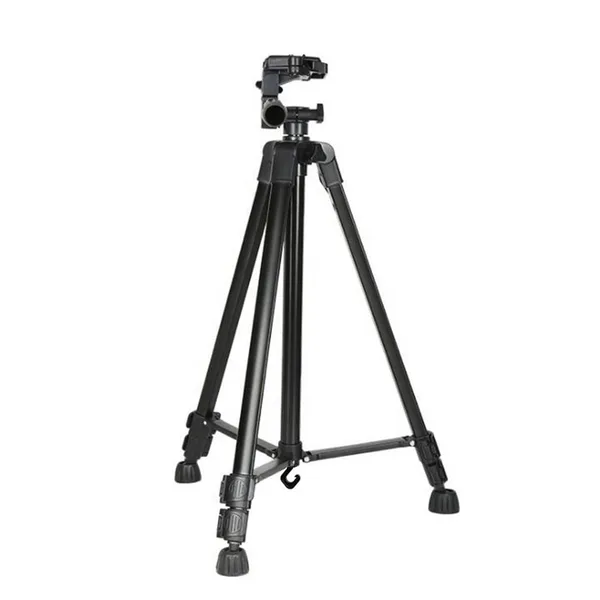 Trepied foto profesional universal aluminiu 50-140 cm cu husa si carlig