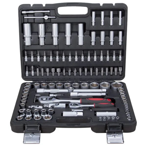 Trusa chei tubulare profesionala cu accesorii Evotools 609036