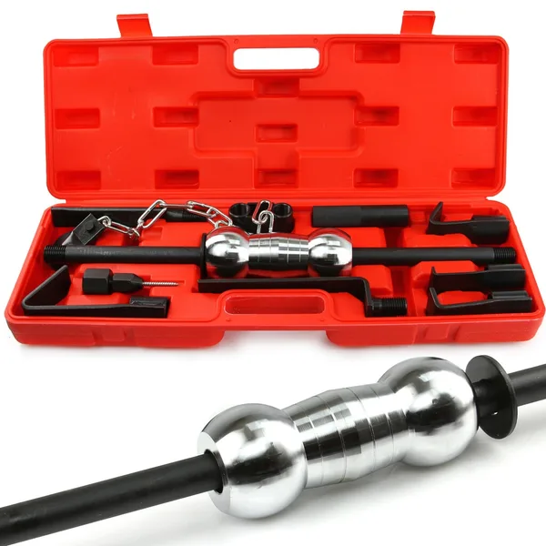 Trusa reparatii caroserii tinichigerie indreptat tabla auto cu ciocan culisant (M57454)