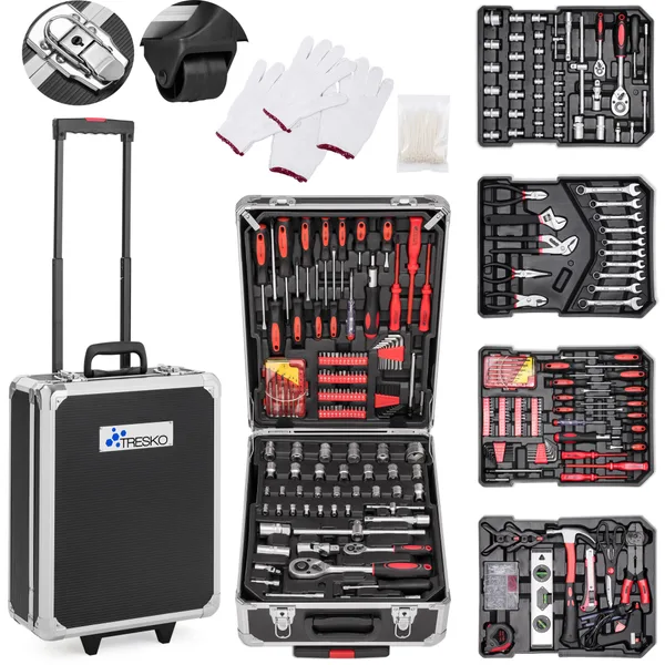 Trusa scule universala set 735 piese